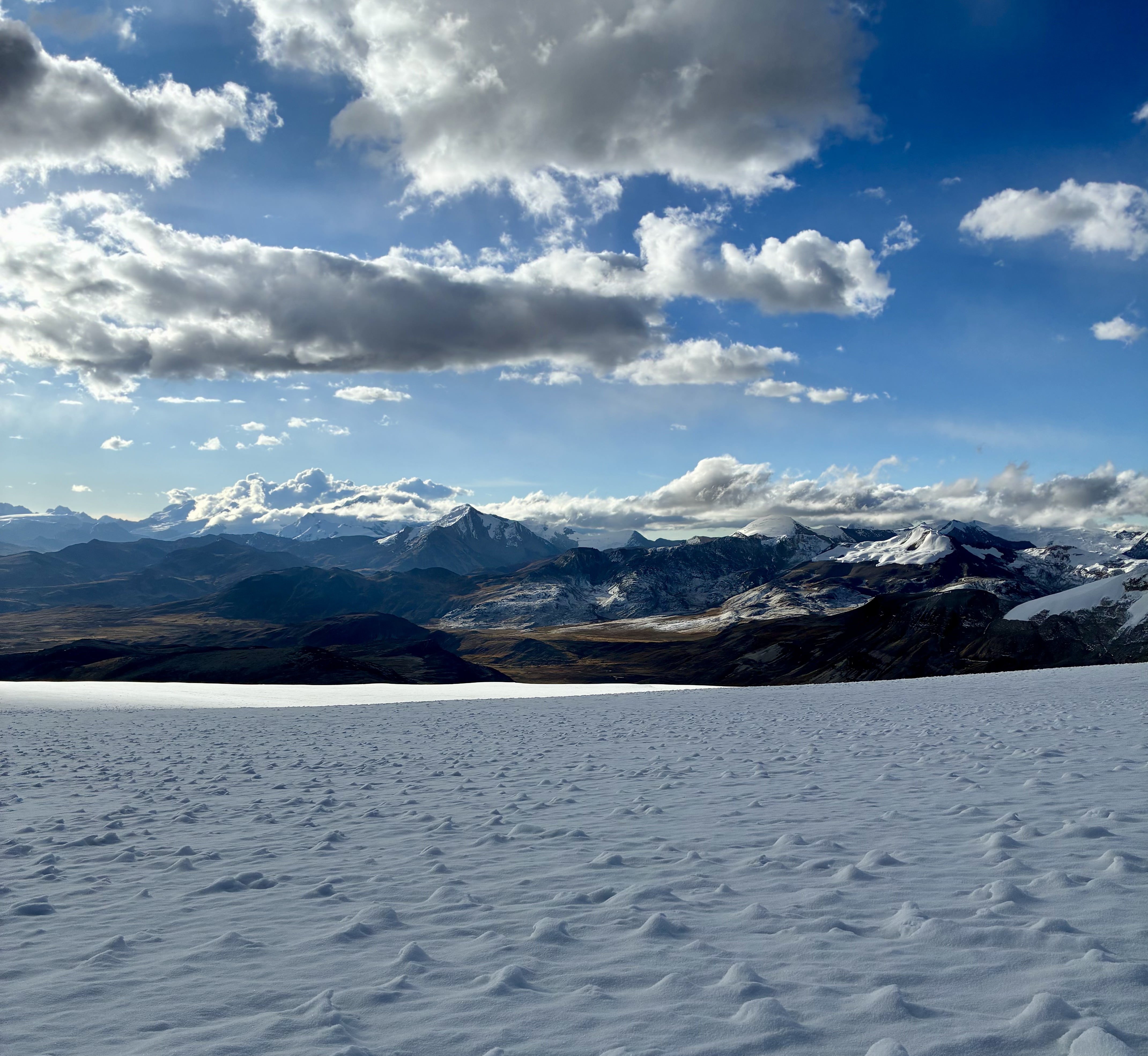 Descending the Quelccaya Ice Cap